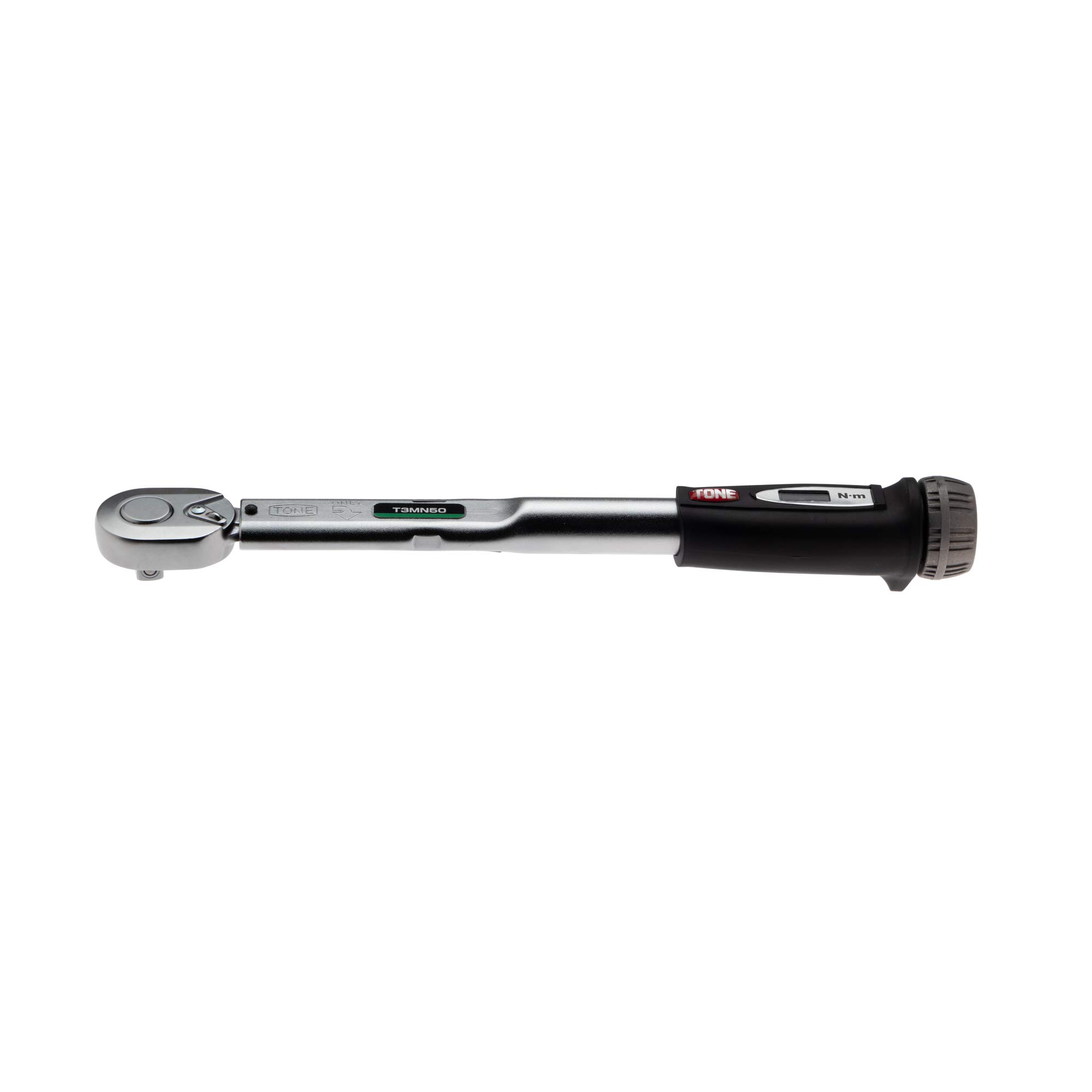トネ(TONE) プレセット形トルクレンチ(ダイレクトセットタイプ) T3MN50-QL 差込角9.5mm(3/8") ブラック 50N・m